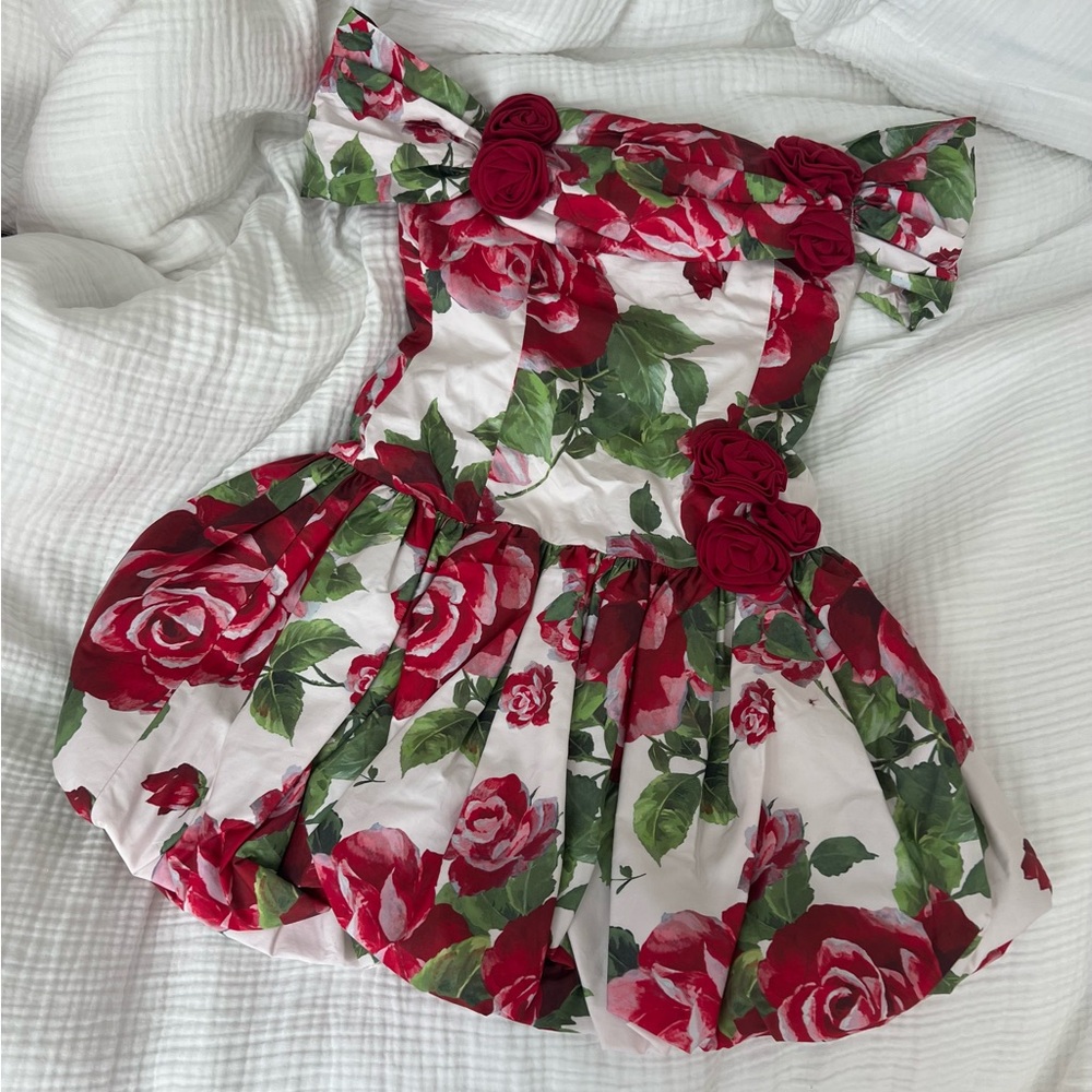 Meshki Giovanna off the shoulder mini dress
